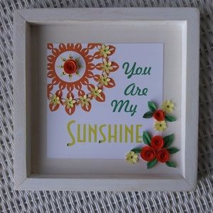 You are my sunshine wall decor.